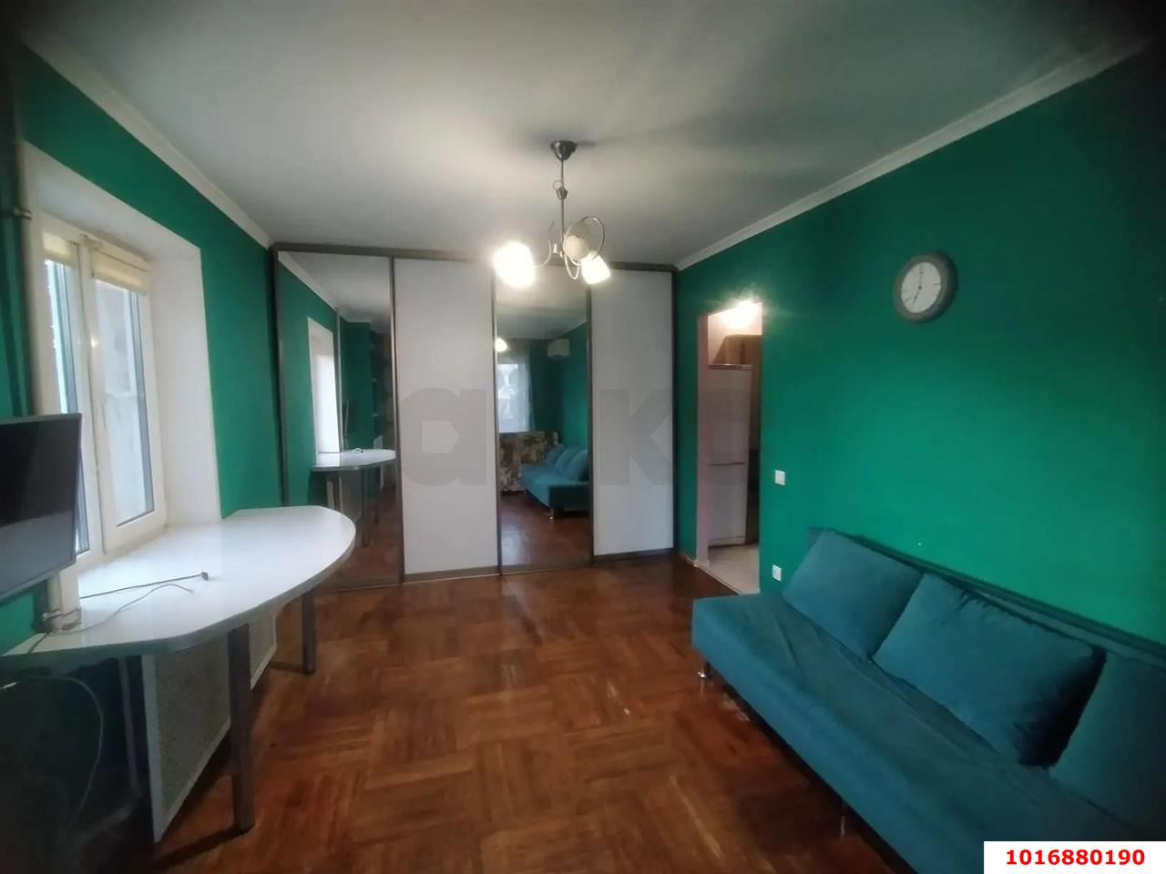 Фото №2: 1-комнатная квартира 34 м² - Краснодар, Карасунский внутригородской округ, мкр. Хлопчато-бумажный Комбинат, ул. Таганрогская, 5