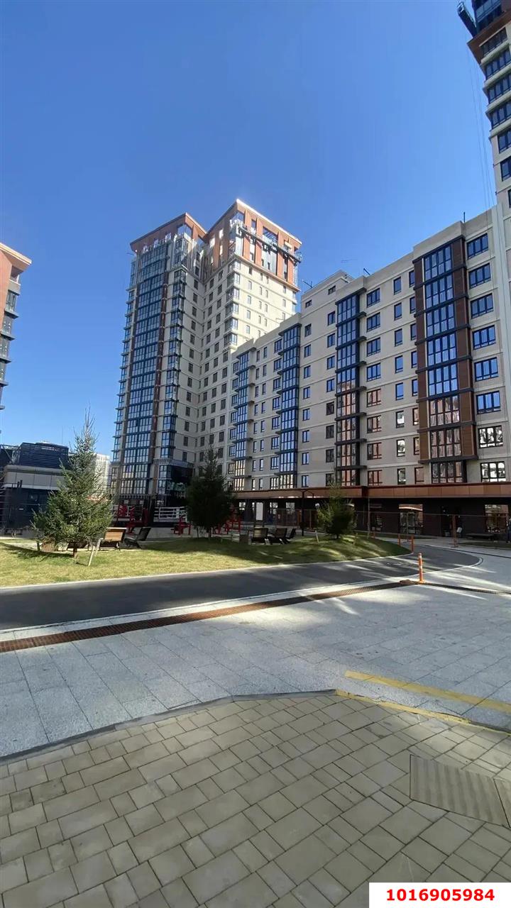 Фото №1: 1-комнатная квартира 38 м² - Краснодар, Прикубанский внутригородской округ, мкр. Парк Победы, ул. имени Героя Дангириева, 4к2