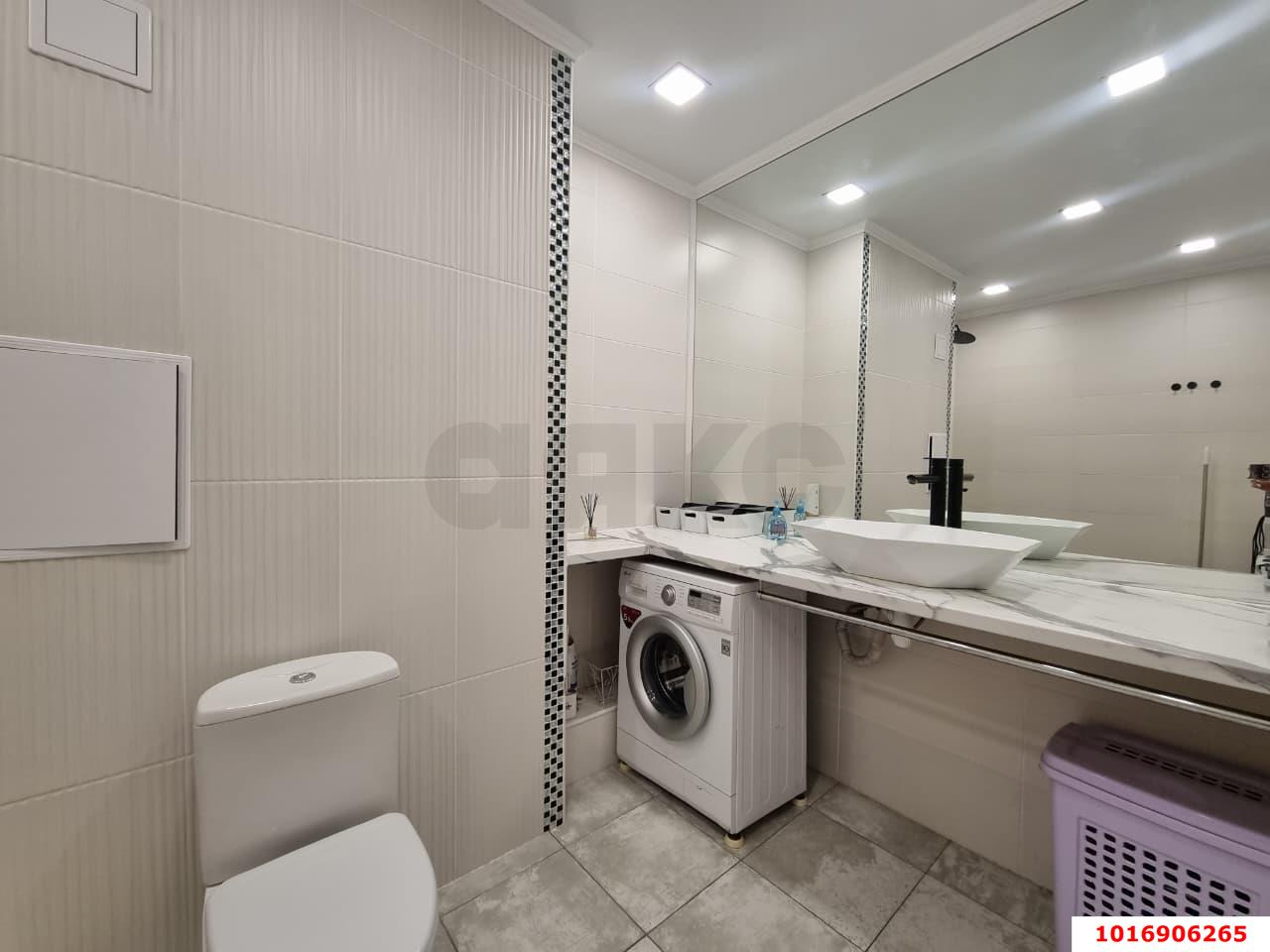 Фото №8: 1-комнатная квартира 48 м² - Краснодар, Солнечный, Прикубанский внутригородской округ, мкр. Фестивальный, ул. Казбекская, 5