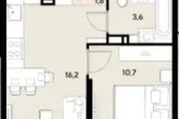 Фото №1: 1-комнатная квартира 32 м² - Краснодар, мкр. Прикубанский внутригородской округ, 