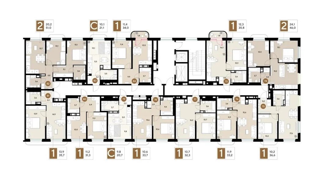 Фото №8: 1-комнатная квартира 32 м² - Краснодар, мкр. Прикубанский внутригородской округ