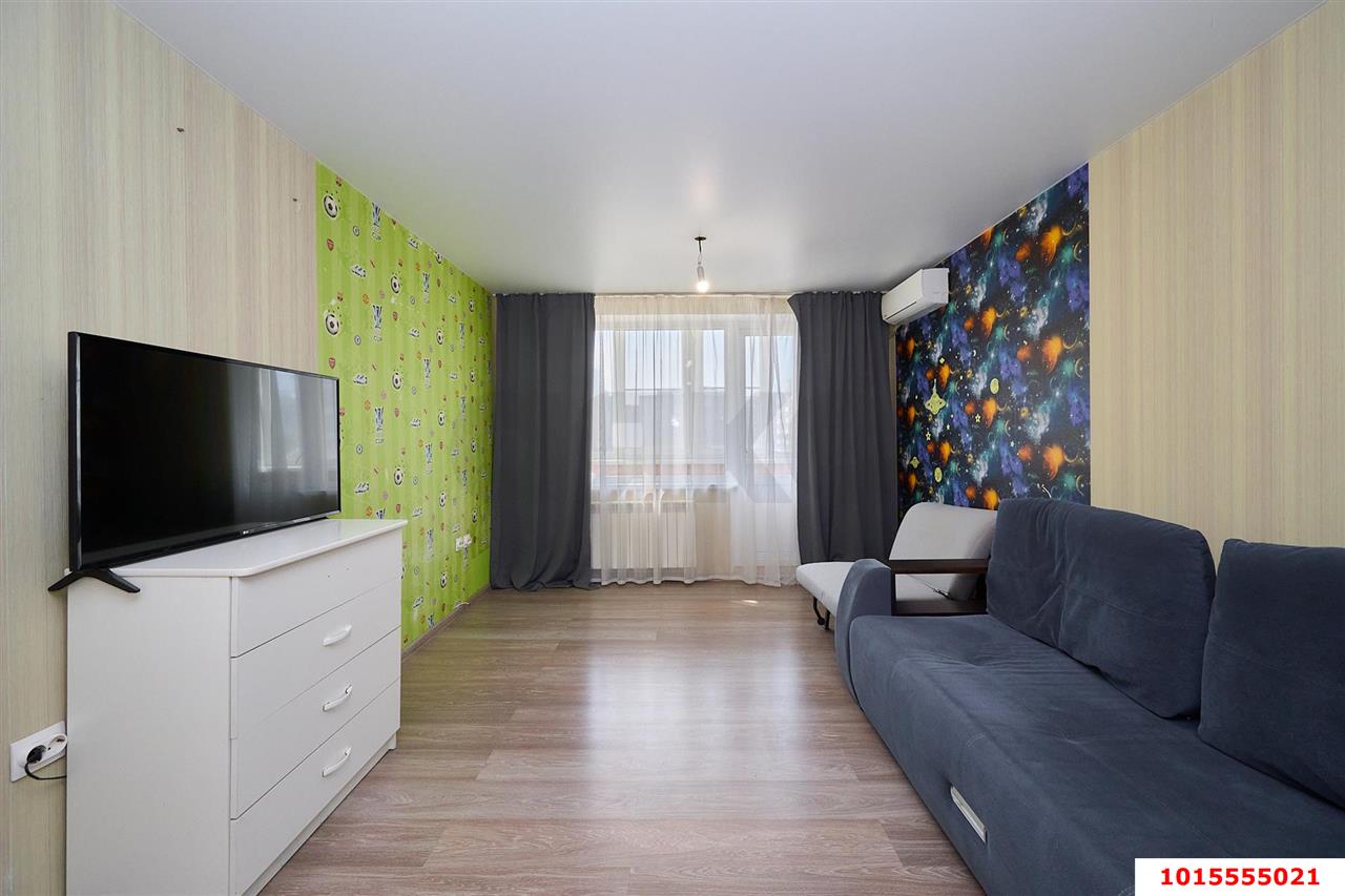 Фото №1: 1-комнатная квартира 34 м² - Краснодар, Западный внутригородской округ, мкр. Юбилейный, пр-кт Чекистов, 7/1