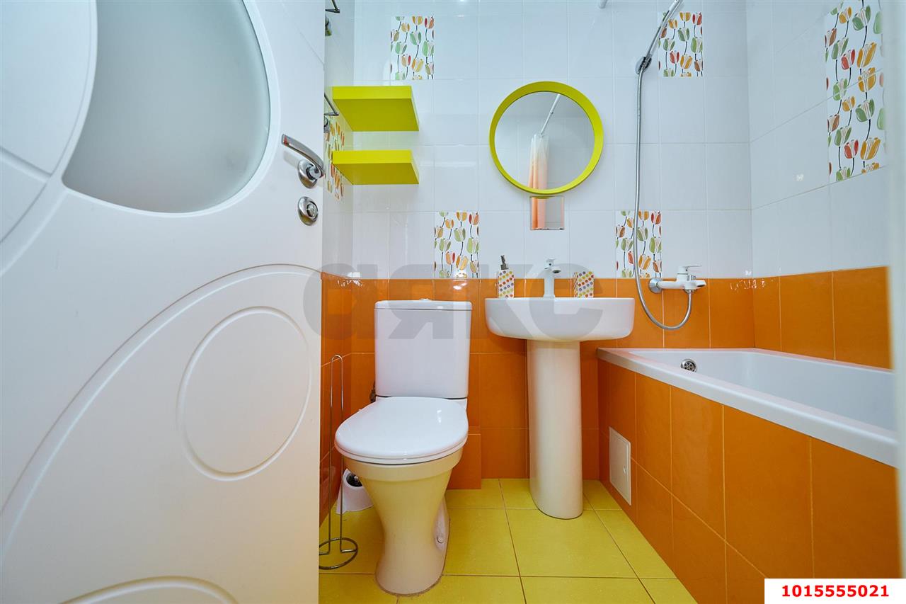 Фото №10: 1-комнатная квартира 34 м² - Краснодар, Западный внутригородской округ, мкр. Юбилейный, пр-кт Чекистов, 7/1