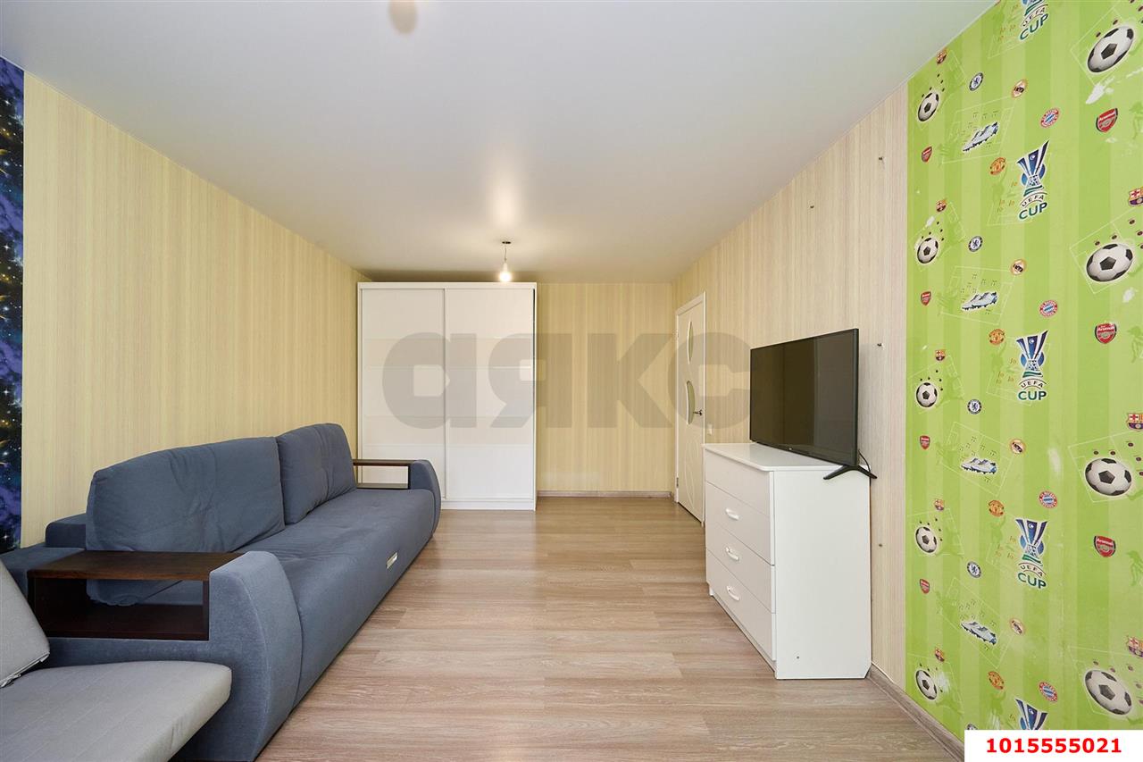 Фото №3: 1-комнатная квартира 34 м² - Краснодар, Западный внутригородской округ, мкр. Юбилейный, пр-кт Чекистов, 7/1