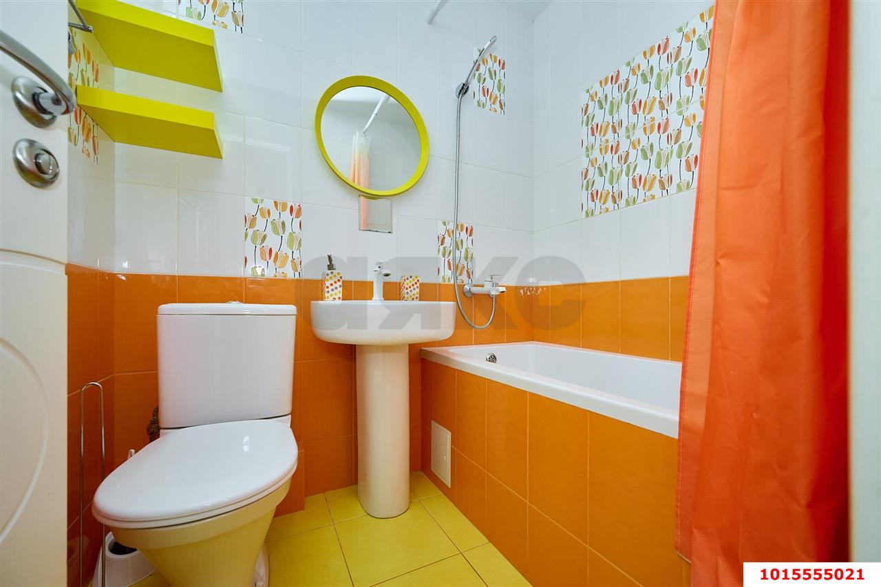 Фото №9: 1-комнатная квартира 34 м² - Краснодар, Западный внутригородской округ, мкр. Юбилейный, пр-кт Чекистов, 7/1