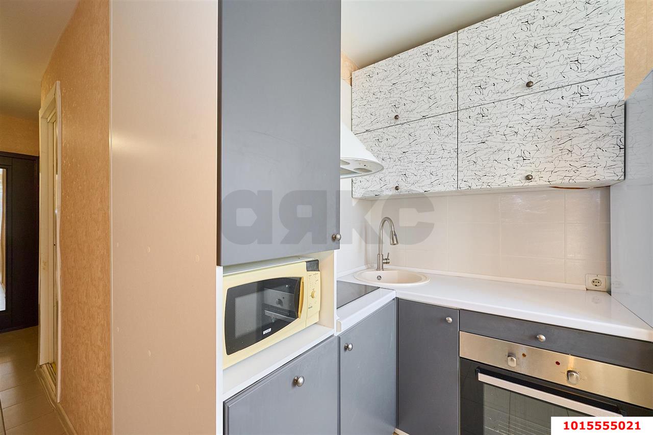 Фото №16: 1-комнатная квартира 34 м² - Краснодар, Западный внутригородской округ, мкр. Юбилейный, пр-кт Чекистов, 7/1