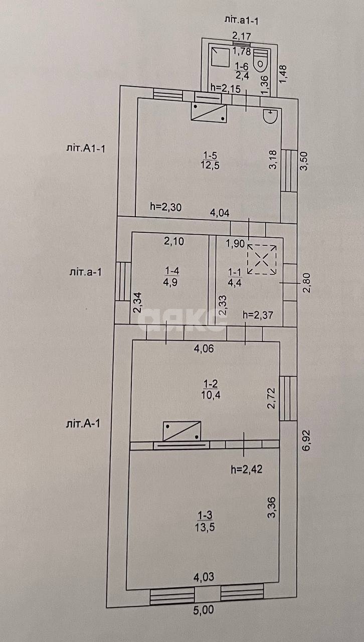 Фото №15: Дом 48 м² + 5 сот. - Мариуполь, р. Ильичёвский, ул. Сельская, 58