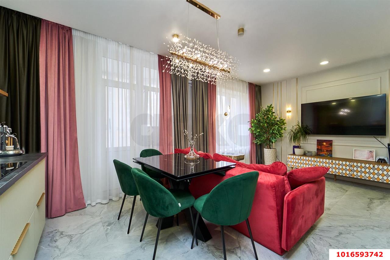 Фото №1: 2-комнатная квартира 65 м² - Краснодар, Прикубанский внутригородской округ, мкр. Достояние, ул. Конгрессная, 31