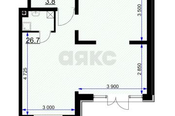 Фото №5: Коммерция 46 м² - Краснодар, мкр. жилой комплекс Ракурс, ул. имени Героя Ростовского, 8к1