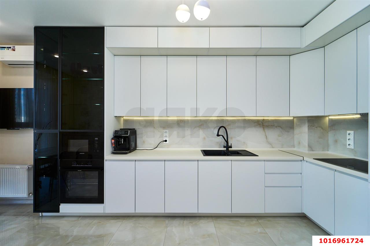 Фото №3: 2-комнатная квартира 65 м² - Краснодар, Прикубанский внутригородской округ, Завод Измерительных Приборов, мкр. жилой комплекс Кубанский, ул. Зиповская, 40