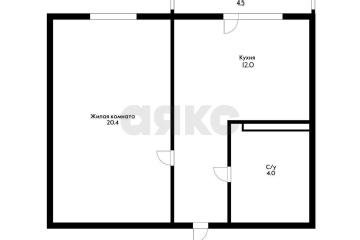 Фото №1: 1-комнатная квартира 39 м² - Краснодар, мкр. Камвольно-суконный Комбинат, ул. Магистральная, 11