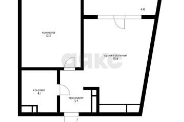 Фото №4: 1-комнатная квартира 35 м² - Краснодар, мкр. жилой комплекс Все Свои, ул. Колхозная, 5/2к1