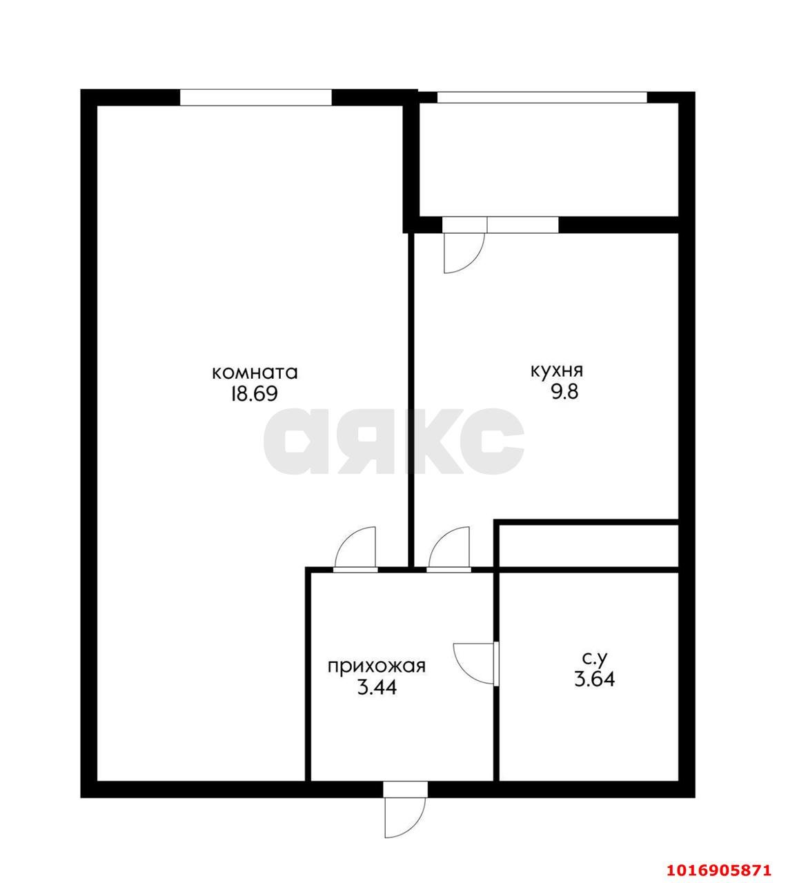 Фото №13: 1-комнатная квартира 35 м² - Краснодар, ЖК Славянка, Прикубанский внутригородской округ, жилой комплекс Славянка, мкр. Славянский, ул. Заполярная, 39к9