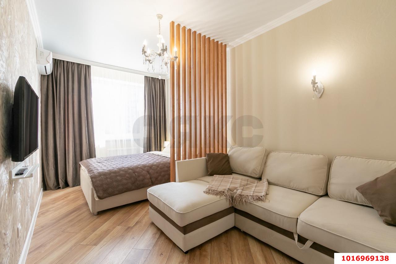 Фото №3: 1-комнатная квартира 36 м² - Краснодар, Центральный внутригородской округ, Центральный, мкр. ЖК На Садовой, ул. Садовая, 159к1