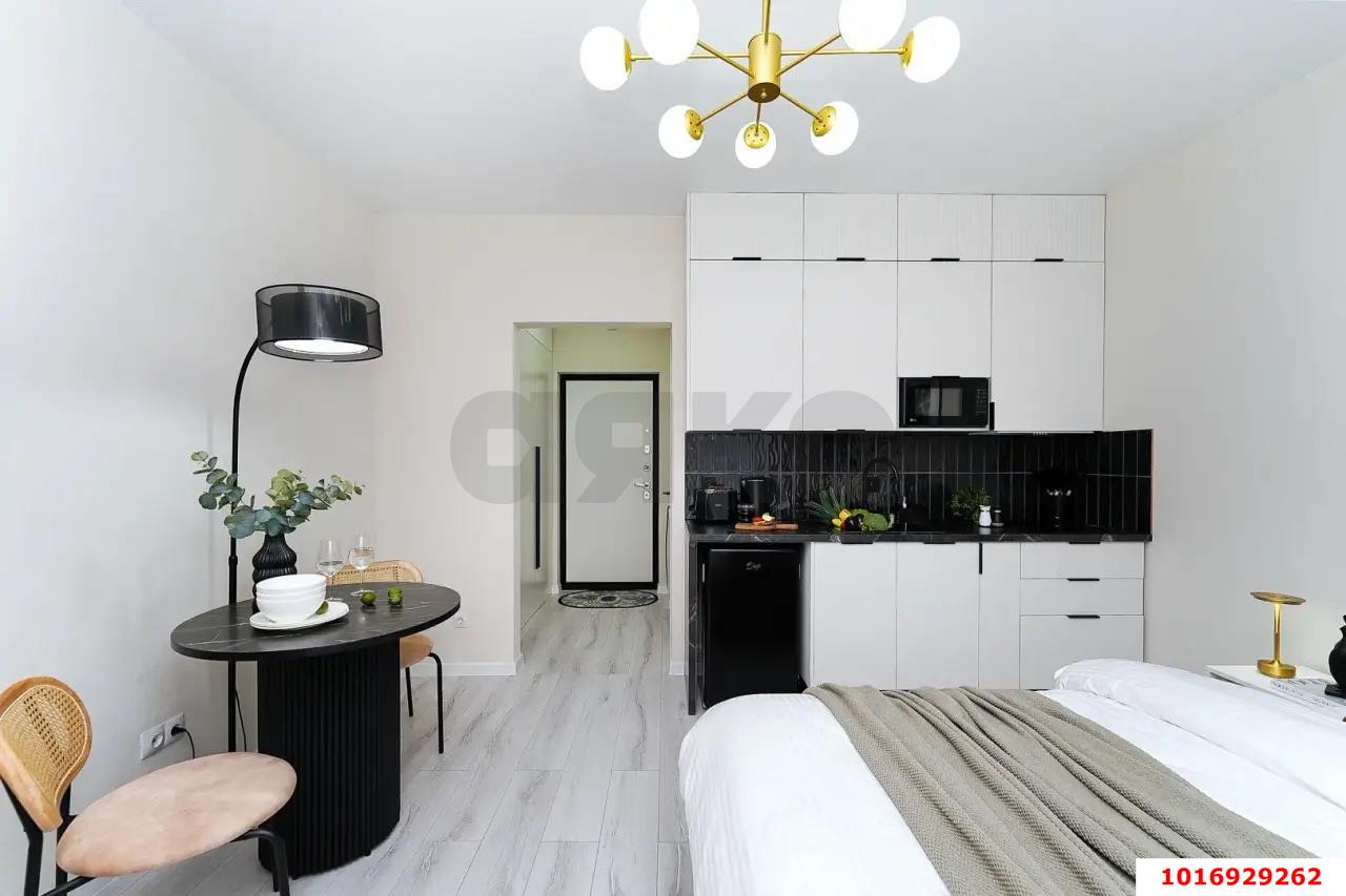 Фото №4: Студия 25 м² - Краснодар, Прикубанский внутригородской округ, мкр. жилой комплекс Спортивная Деревня, ул. имени Генерала Корнилова, 12к1