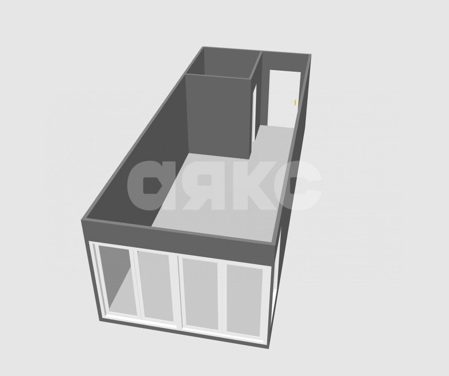 Фото №22: Студия 26 м² - Анапа, жилой комплекс Привилегия, Парковый, Парковый, мкр. жилой комплекс Привилегия, ул. Парковая, 61к3