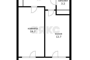 Фото №1: 1-комнатная квартира 36 м² - Краснодар, мкр. ЖК На Садовой, ул. Садовая, 159