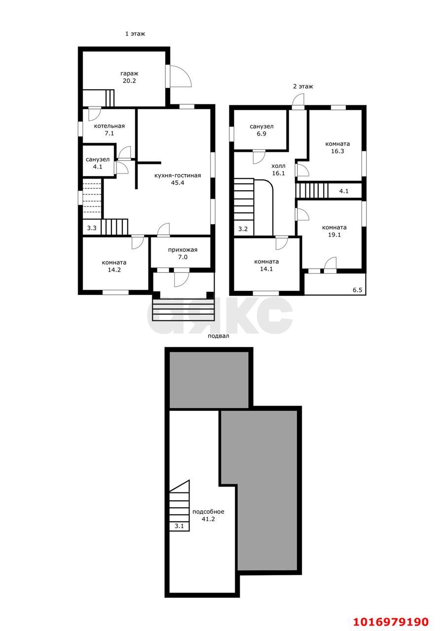 Фото №20: Дом 226 м² + 7 сот. - Краснодар, Прикубанский внутригородской округ, Калинино, мкр. Завод Радиоизмерительных Приборов, ул. Аральская