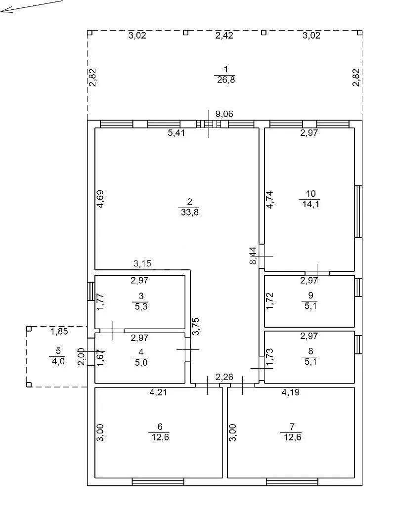 Фото №31: Дом 129 м² + 6 сот. - Жирово