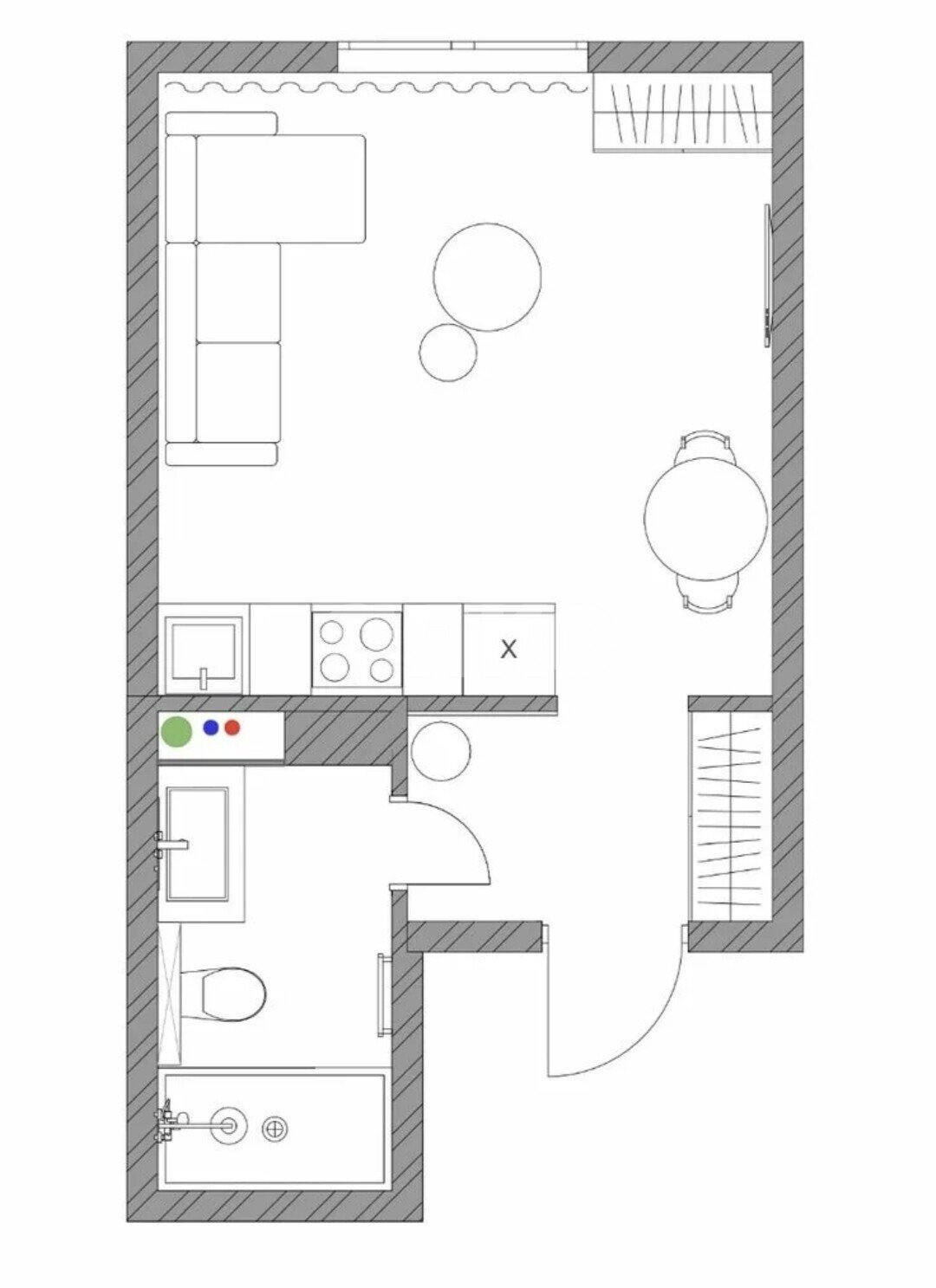 Фото №20: Студия 20 м² - Воскресенск, мкр. Новлянский, ул. Кагана, 19