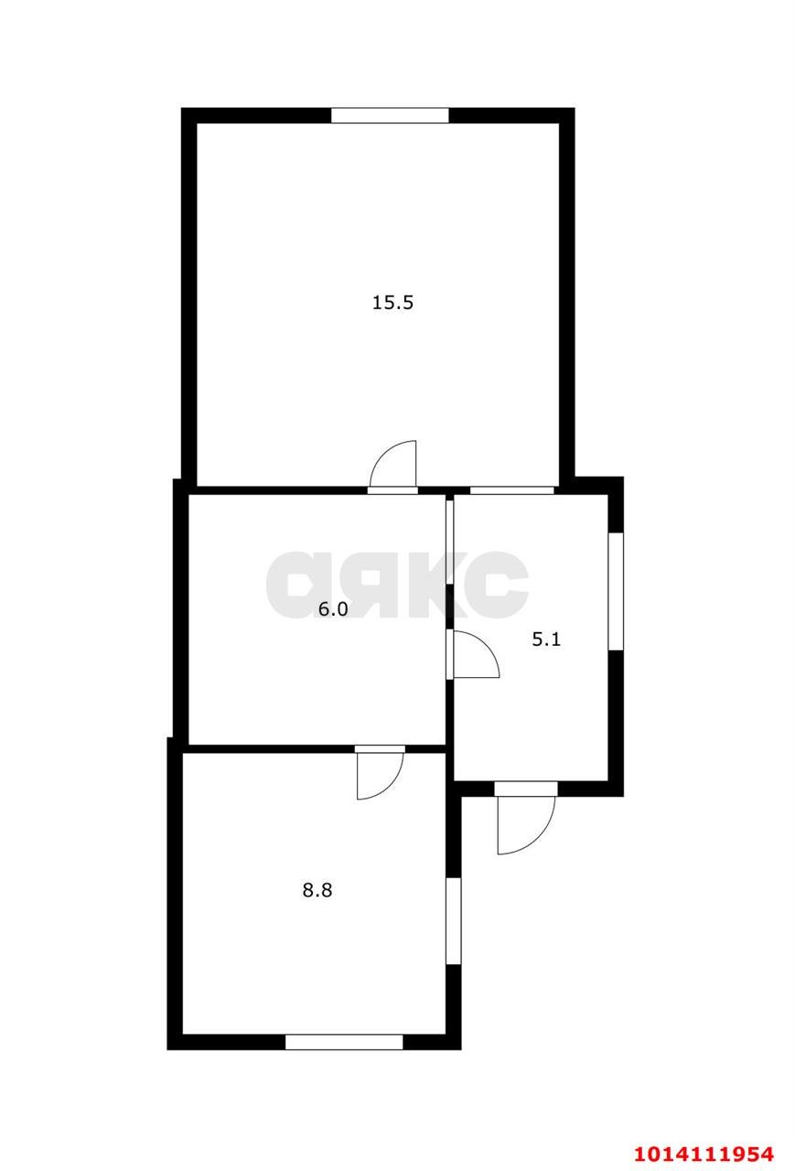 Фото №3: Часть дома 58 м² + 1 сот. - Краснодар, Кожзавод, мкр. Западный внутригородской округ, ул. Струнная, 3