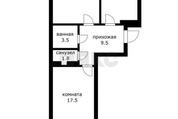 Фото №2: 2-комнатная квартира 79 м² - Краснодар, мкр. Табачная Фабрика, ул. Табачная, 1/1к2