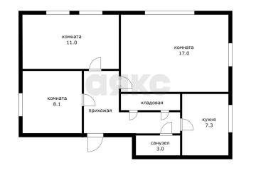 Фото №2: 3-комнатная квартира 53 м² - Краснодар, мкр. Центральный, ул. Володарского, 8