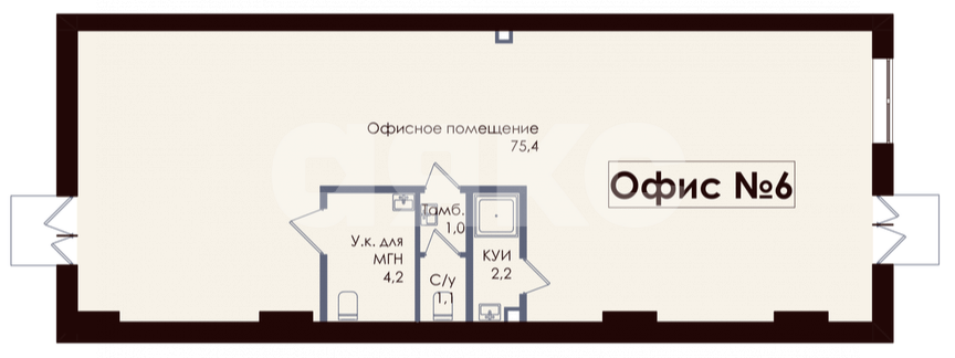 Фото №9: Коммерция 83 м² - Ростов-на-Дону, Советский, Западный, мкр. ЖК Академия, пр-кт Стачки, 196