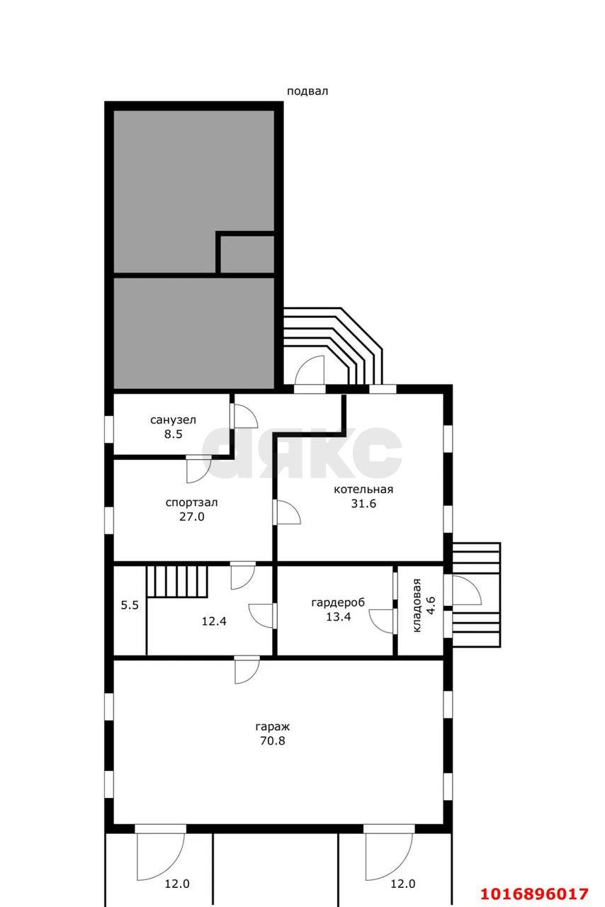 Фото №19: Дом <span class="whitespace-nowrap">450 м²</span> <span class="whitespace-nowrap">+ 12 сот.</span>, <span class="whitespace-nowrap">1 эт.</span> - Краснодар, Прикубанский внутригородской округ, мкр. Новый, ул. М.Д. Скобелева