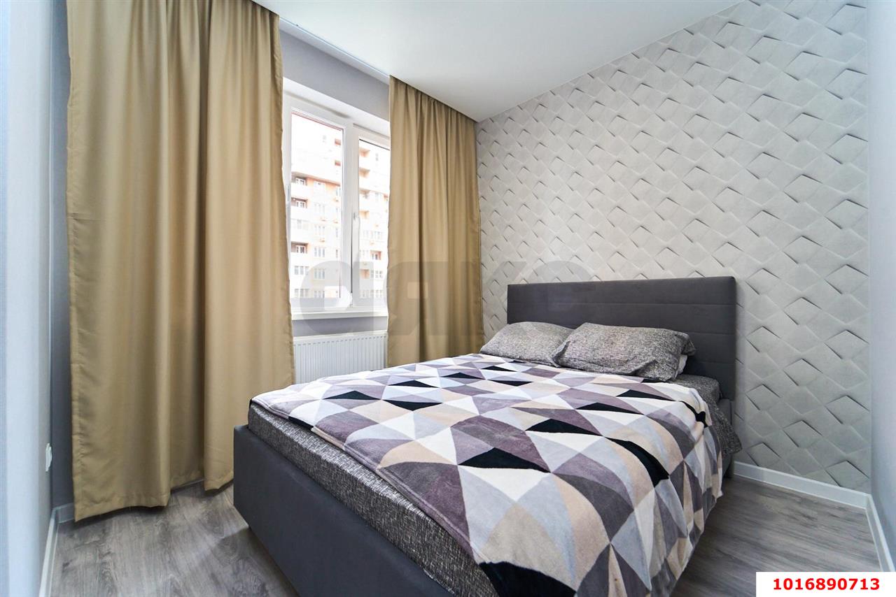 Фото №8: 1-комнатная квартира 36 м² - Краснодар, Прикубанский внутригородской округ, Калинино, Завод Радиоизмерительных Приборов, мкр. ЖК Акварели-2, ул. Тепличная, 62/1к4