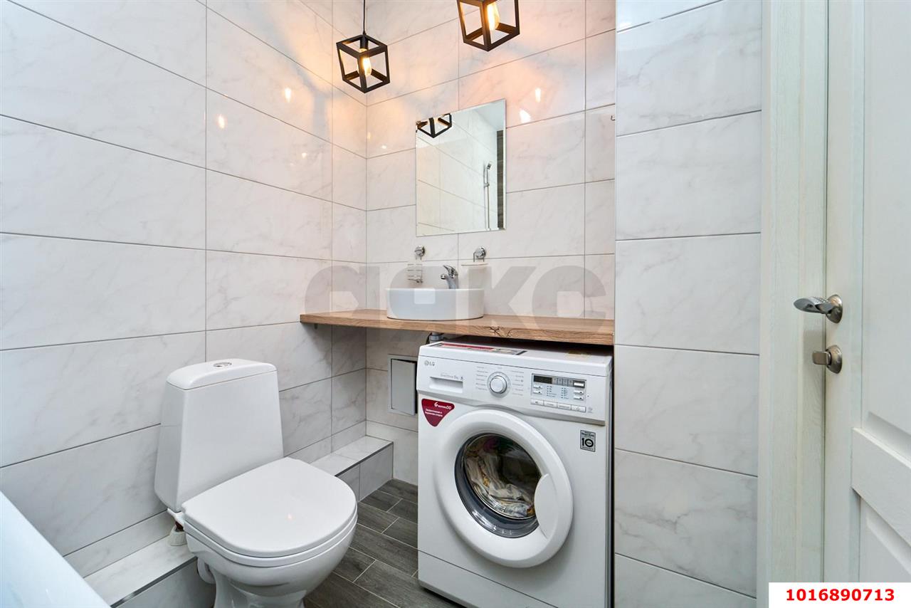 Фото №11: 1-комнатная квартира 36 м² - Краснодар, Прикубанский внутригородской округ, Калинино, Завод Радиоизмерительных Приборов, мкр. ЖК Акварели-2, ул. Тепличная, 62/1к4