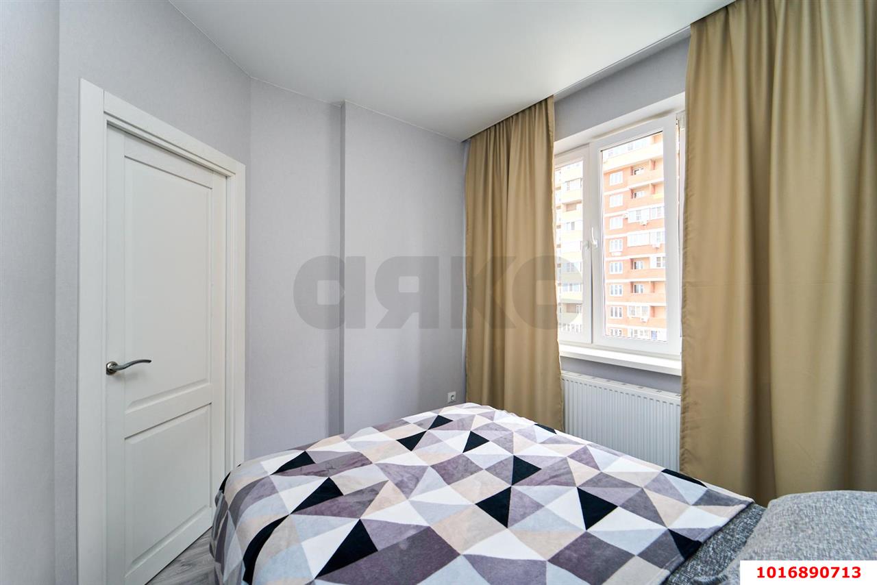 Фото №9: 1-комнатная квартира 36 м² - Краснодар, Прикубанский внутригородской округ, Калинино, Завод Радиоизмерительных Приборов, мкр. ЖК Акварели-2, ул. Тепличная, 62/1к4