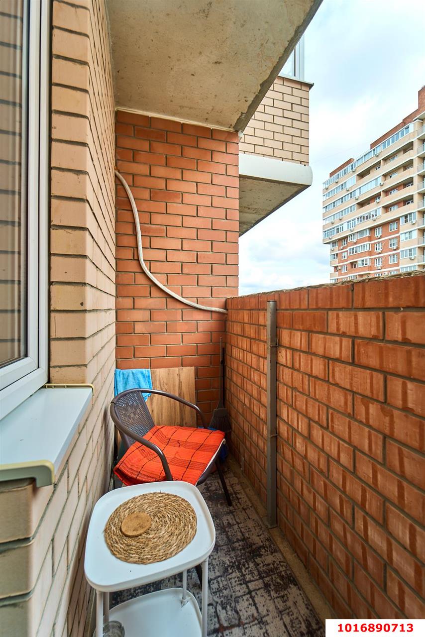 Фото №14: 1-комнатная квартира 36 м² - Краснодар, Прикубанский внутригородской округ, Калинино, Завод Радиоизмерительных Приборов, мкр. ЖК Акварели-2, ул. Тепличная, 62/1к4