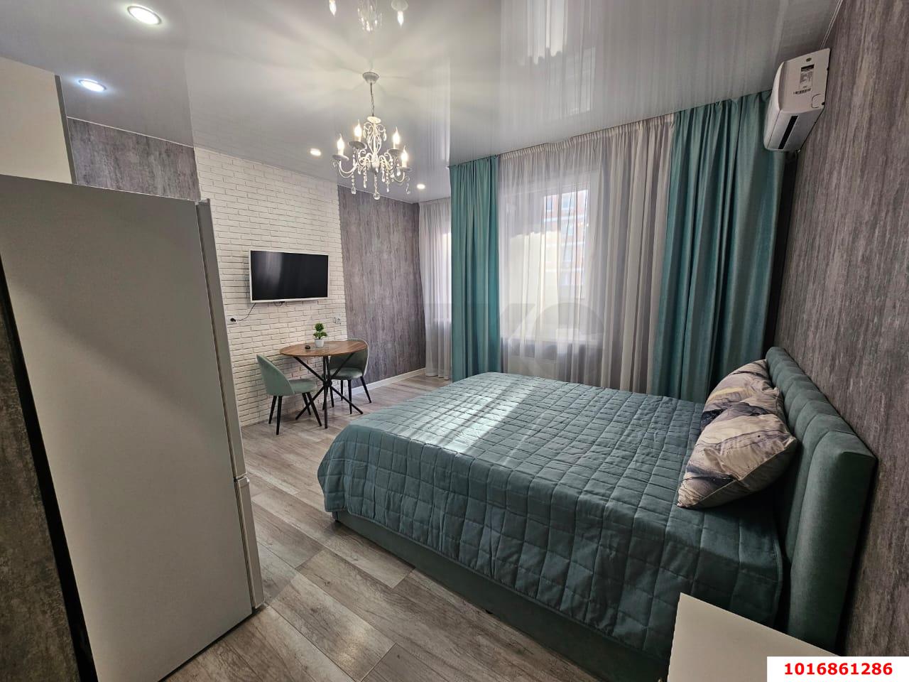 Фото №2: Студия 28 м² - Краснодар, Прикубанский внутригородской округ, мкр. жилой комплекс Самолёт, ул. Западный Обход, 39/2к2