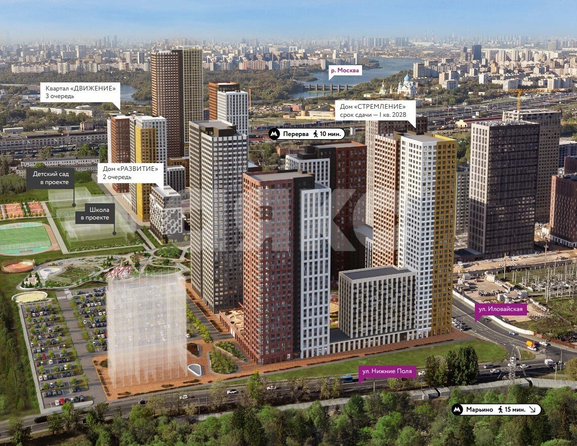 Фото №11: 2-комнатная квартира 51 м² - Москва