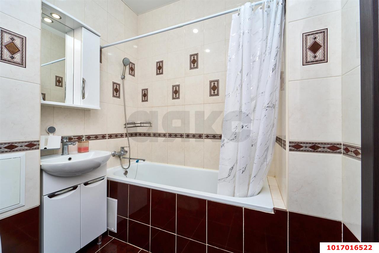 Фото №8: 1-комнатная квартира 40 м² - Краснодар, ЖК Новые Черёмушки, жилой комплекс Новые Черёмушки, Карасунский внутригородской округ, Центральный внутригородской округ, мкр. Черёмушки, ул. Селезнёва, 4/4