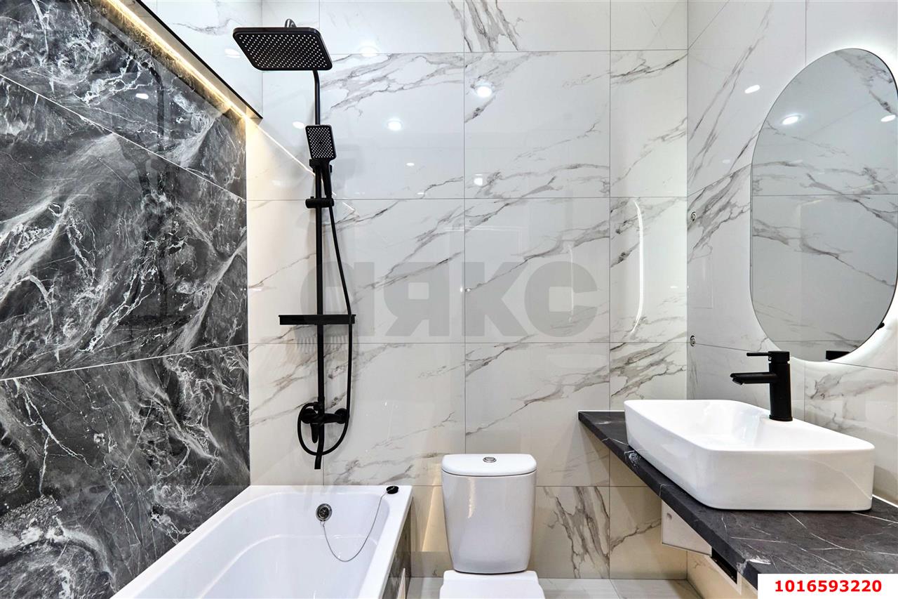 Фото №11: Студия 23 м² - Краснодар, Прикубанский внутригородской округ, Калинино, Завод Радиоизмерительных Приборов, мкр. ЖК Акварели-2, ул. Тепличная, 62/1к2