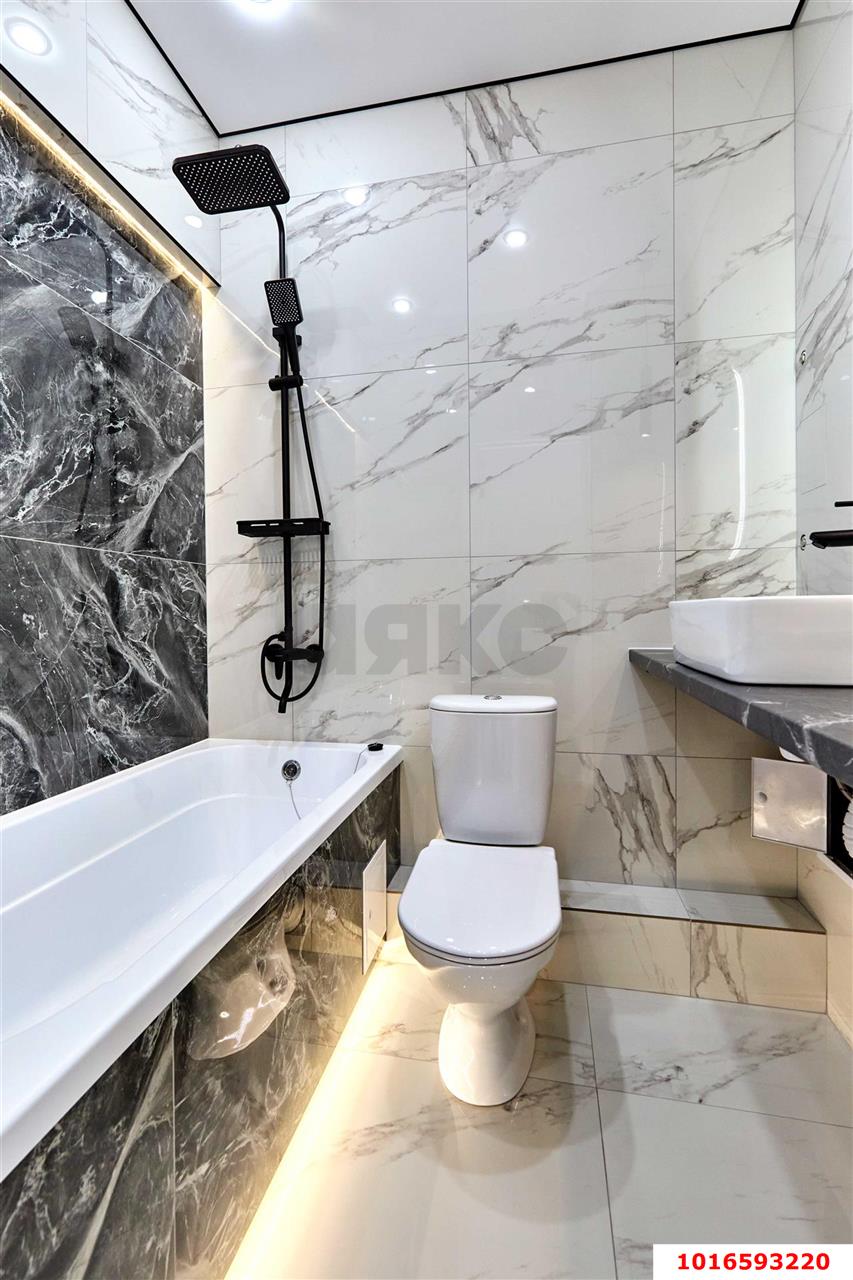 Фото №12: Студия 23 м² - Краснодар, Прикубанский внутригородской округ, Калинино, Завод Радиоизмерительных Приборов, мкр. ЖК Акварели-2, ул. Тепличная, 62/1к2