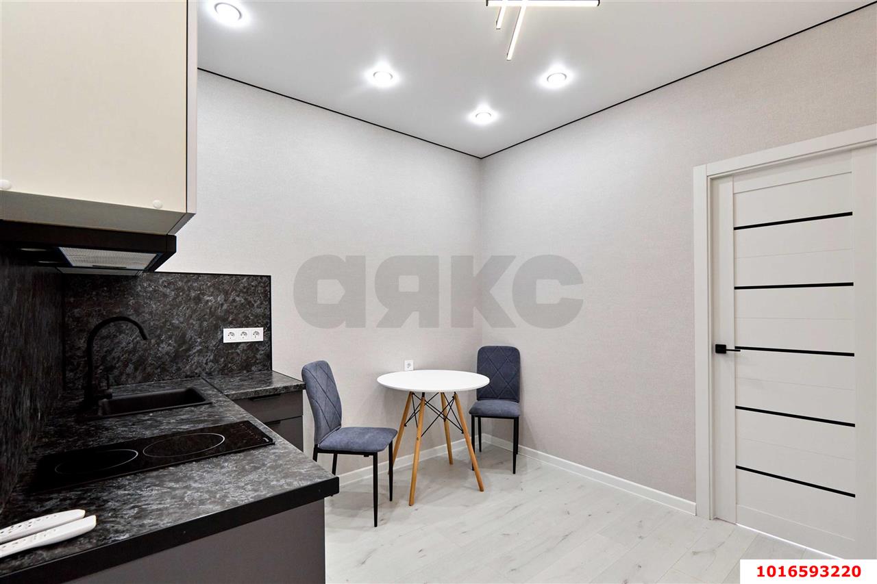 Фото №2: Студия 23 м² - Краснодар, Прикубанский внутригородской округ, Калинино, Завод Радиоизмерительных Приборов, мкр. ЖК Акварели-2, ул. Тепличная, 62/1к2