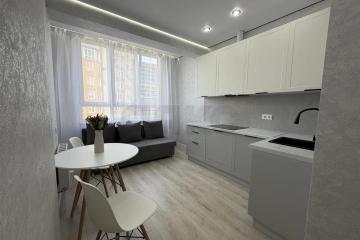 Фото №1: 1-комнатная квартира <span class="whitespace-nowrap">29 м²</span>, <span class="whitespace-nowrap">7/14 эт.</span> - Краснодар, мкр. жилой комплекс Зеленодар, ул. 3-я Трудовая, 1/3