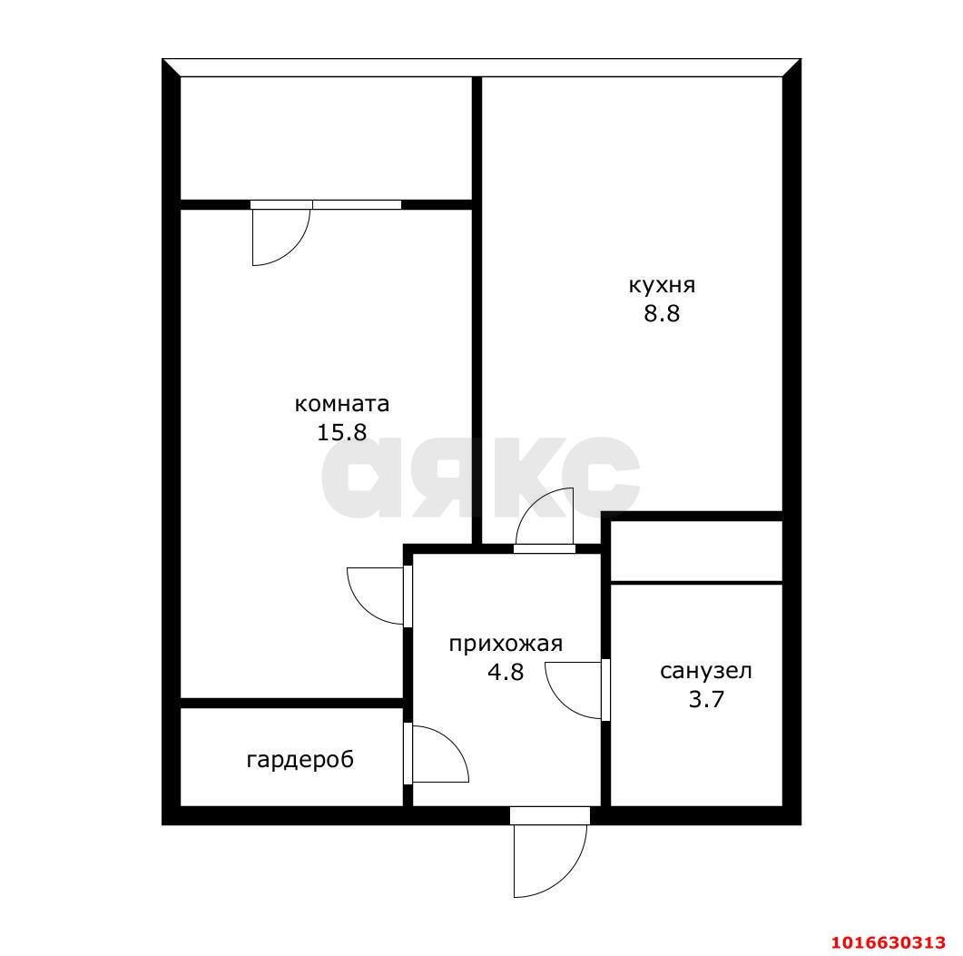 Фото №11: 1-комнатная квартира 31 м² - Краснодар, Прикубанский внутригородской округ, мкр. жилой комплекс Зеленодар, ул. 3-я Трудовая, 1/3