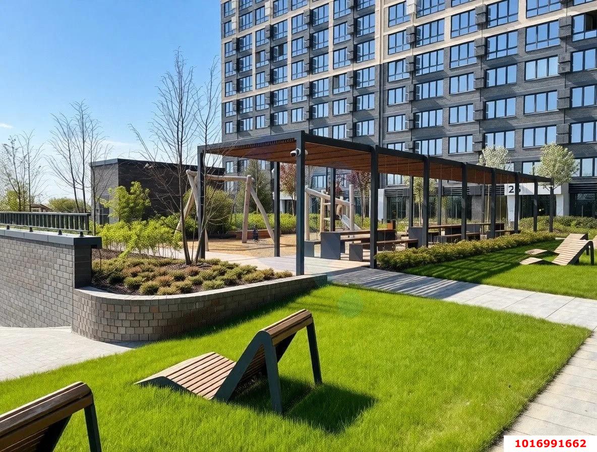 Фото №2: 1-комнатная квартира 43 м² - Краснодар, Центральный внутригородской округ, мкр. Черёмушки, ул. Обрывная, 132/1к26