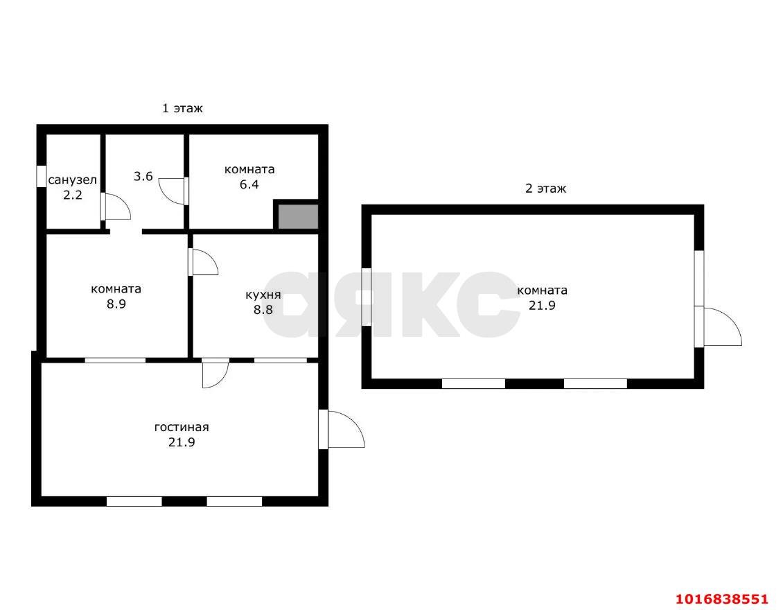 Фото №5: Дом 73 м² + 10 сот. - СНТ Хуторок-2, мкр. Прикубанский внутригородской округ, ул. Северная, 21