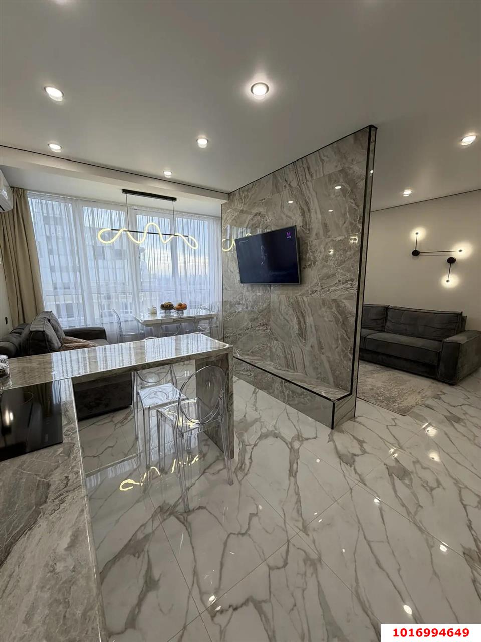 Фото №7: 1-комнатная квартира 53 м² - Краснодар, Карасунский внутригородской округ, Хлопчато-бумажный Комбинат, мкр. жилой комплекс Элегант