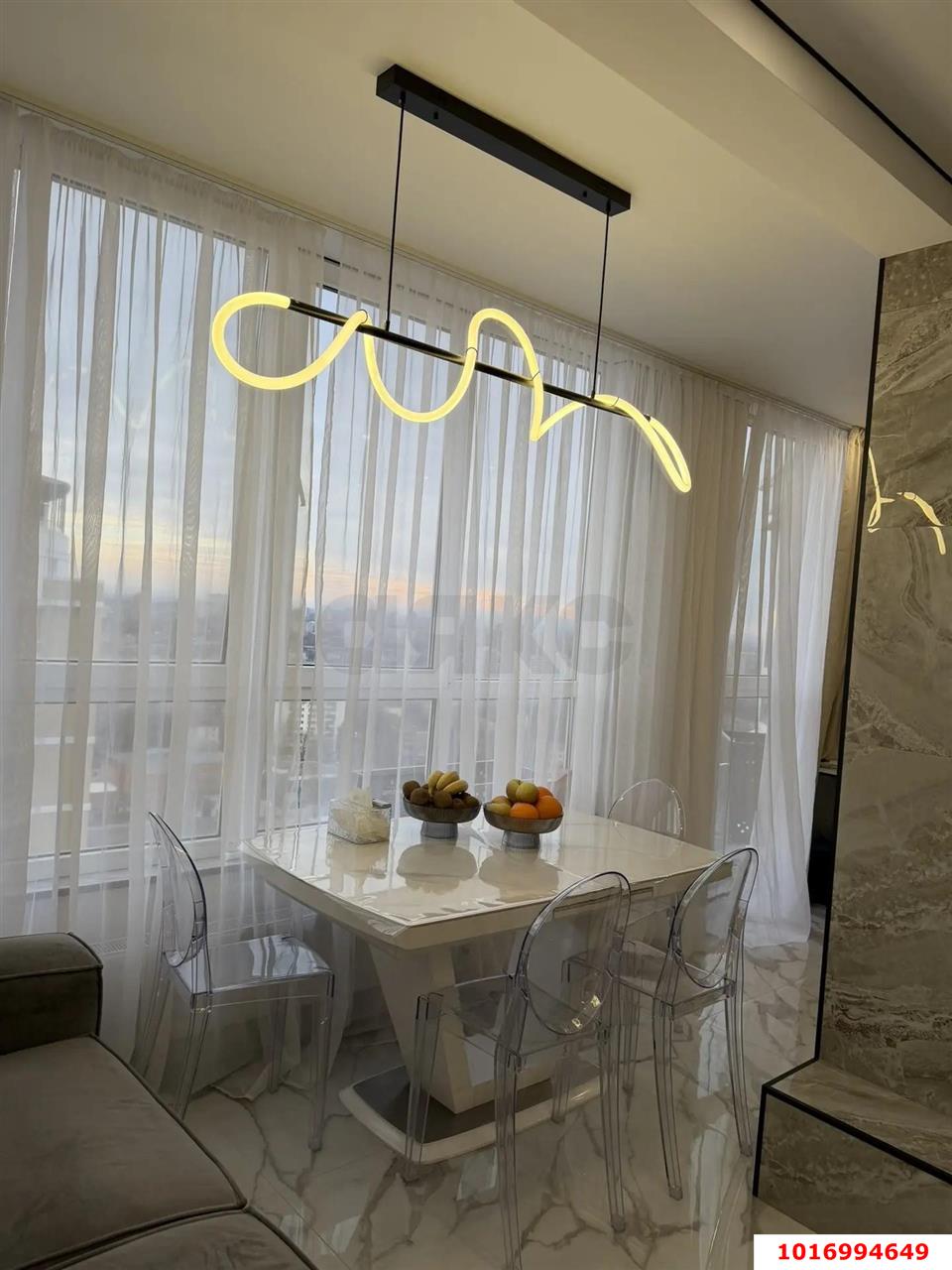 Фото №3: 1-комнатная квартира 53 м² - Краснодар, Карасунский внутригородской округ, Хлопчато-бумажный Комбинат, мкр. жилой комплекс Элегант