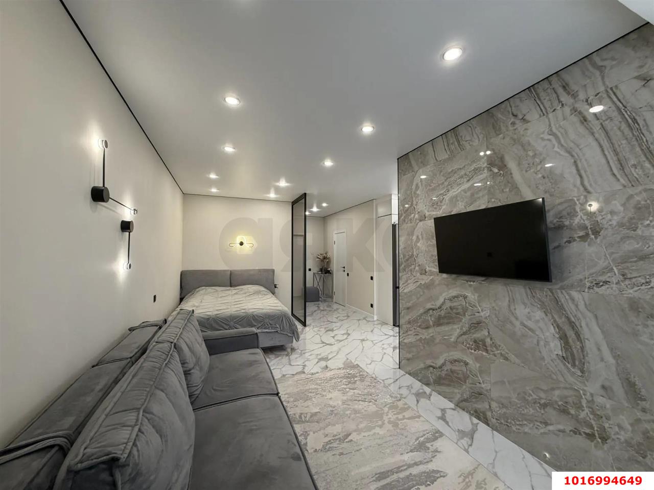 Фото №6: 1-комнатная квартира 53 м² - Краснодар, Карасунский внутригородской округ, Хлопчато-бумажный Комбинат, мкр. жилой комплекс Элегант