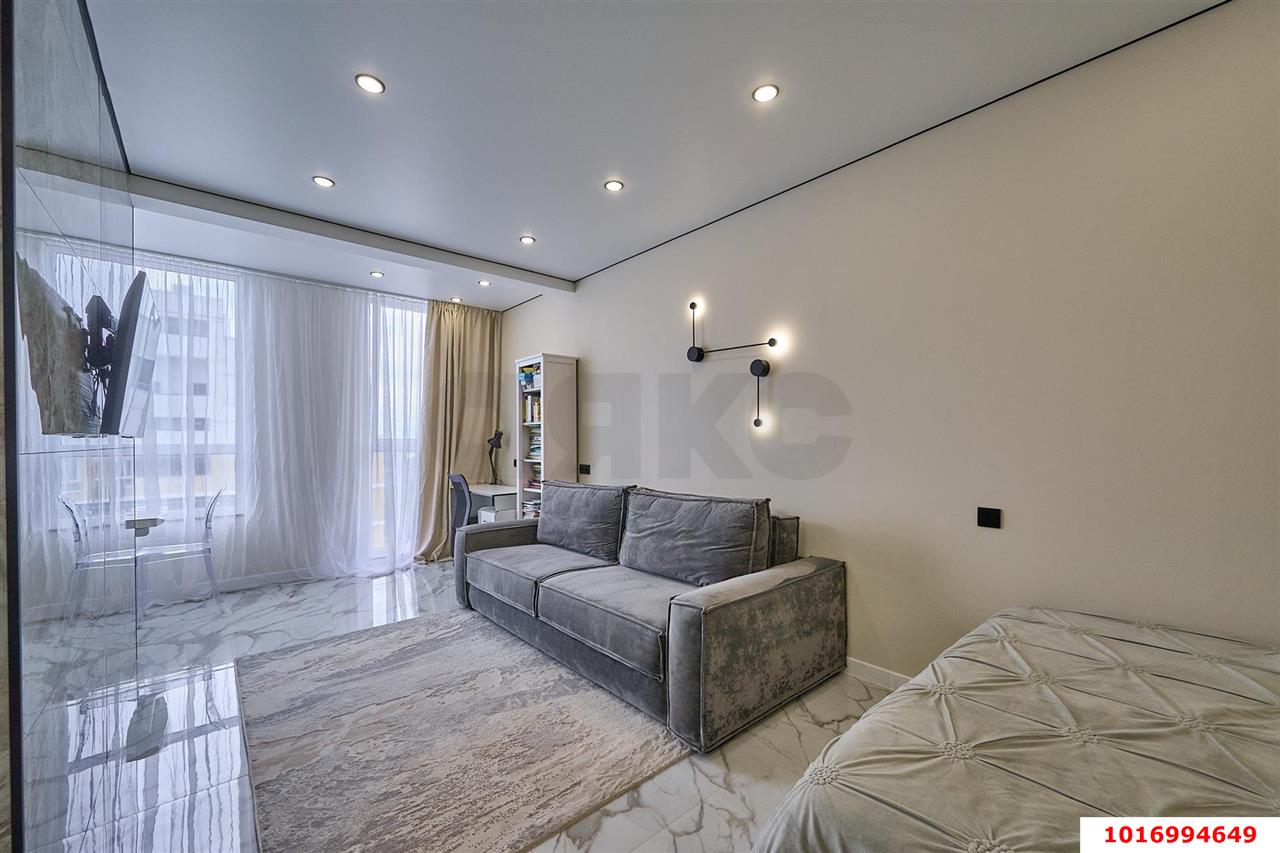 Фото №6: 1-комнатная квартира <span class="whitespace-nowrap">53 м²</span>, <span class="whitespace-nowrap">23/25 эт.</span> - Краснодар, Карасунский внутригородской округ, Хлопчато-бумажный Комбинат, мкр. жилой комплекс Элегант