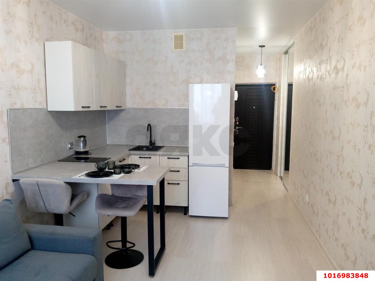 Фото №1: Студия 22 м² - Краснодар, Камвольно-суконный Комбинат, Карасунский внутригородской округ, мкр. жилой комплекс Гарантия, ул. Дежнёва, 29/3