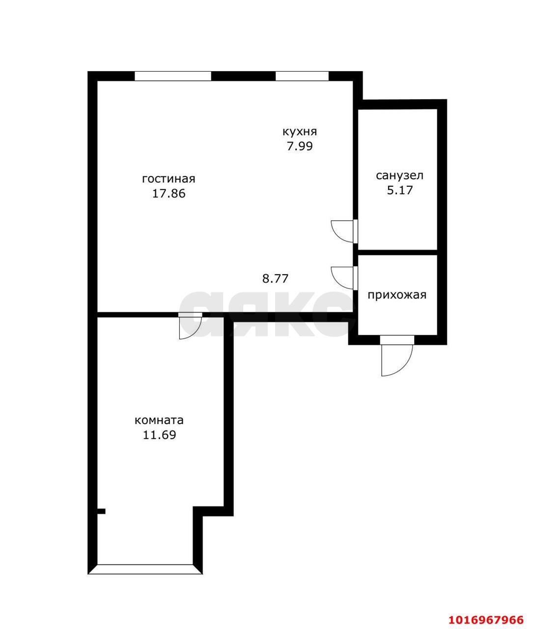 Фото №16: 2-комнатная квартира 53 м² - Краснодар, Центральный внутригородской округ, мкр. Центральный, ул. Красная, 156