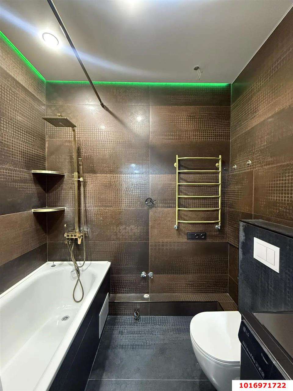 Фото №6: 1-комнатная квартира 45 м² - Краснодар, Карасунский внутригородской округ, Хлопчато-бумажный Комбинат, мкр. жилой комплекс Галактика, ул. Уральская, 71